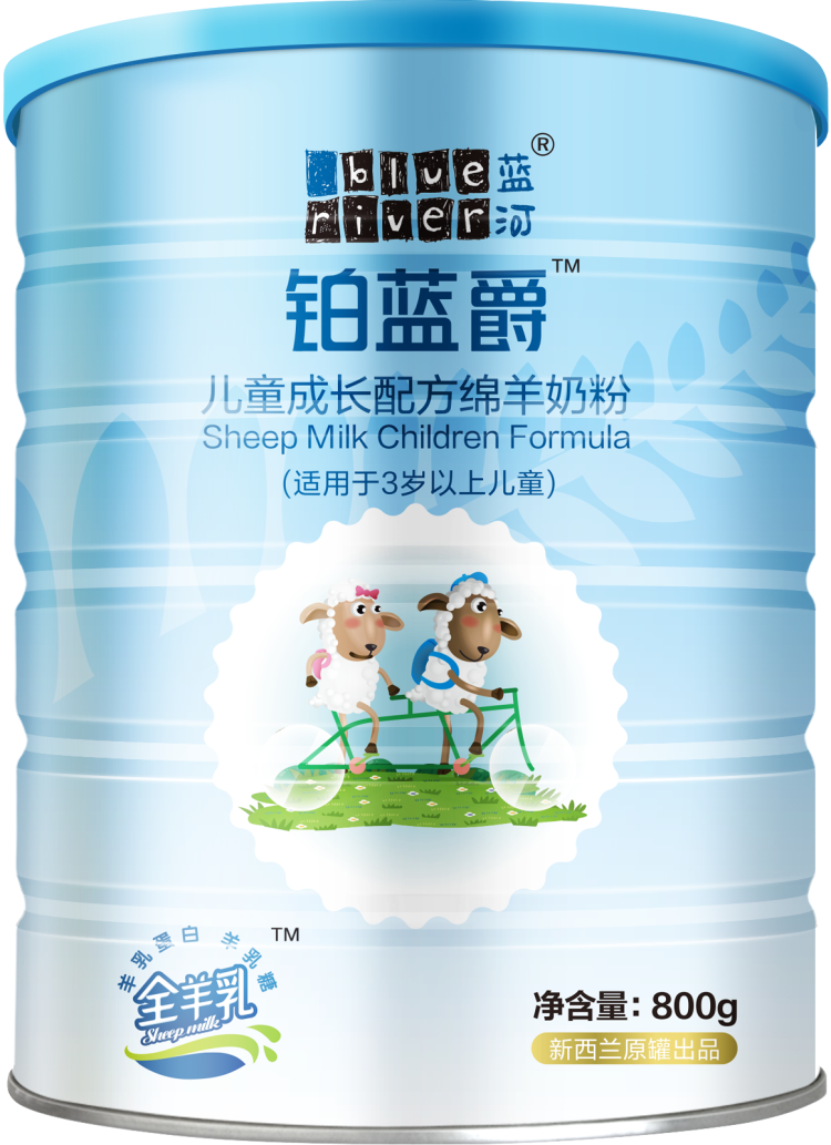 蓝河儿童绵羊奶粉五大营养优势，定制孩子健康！