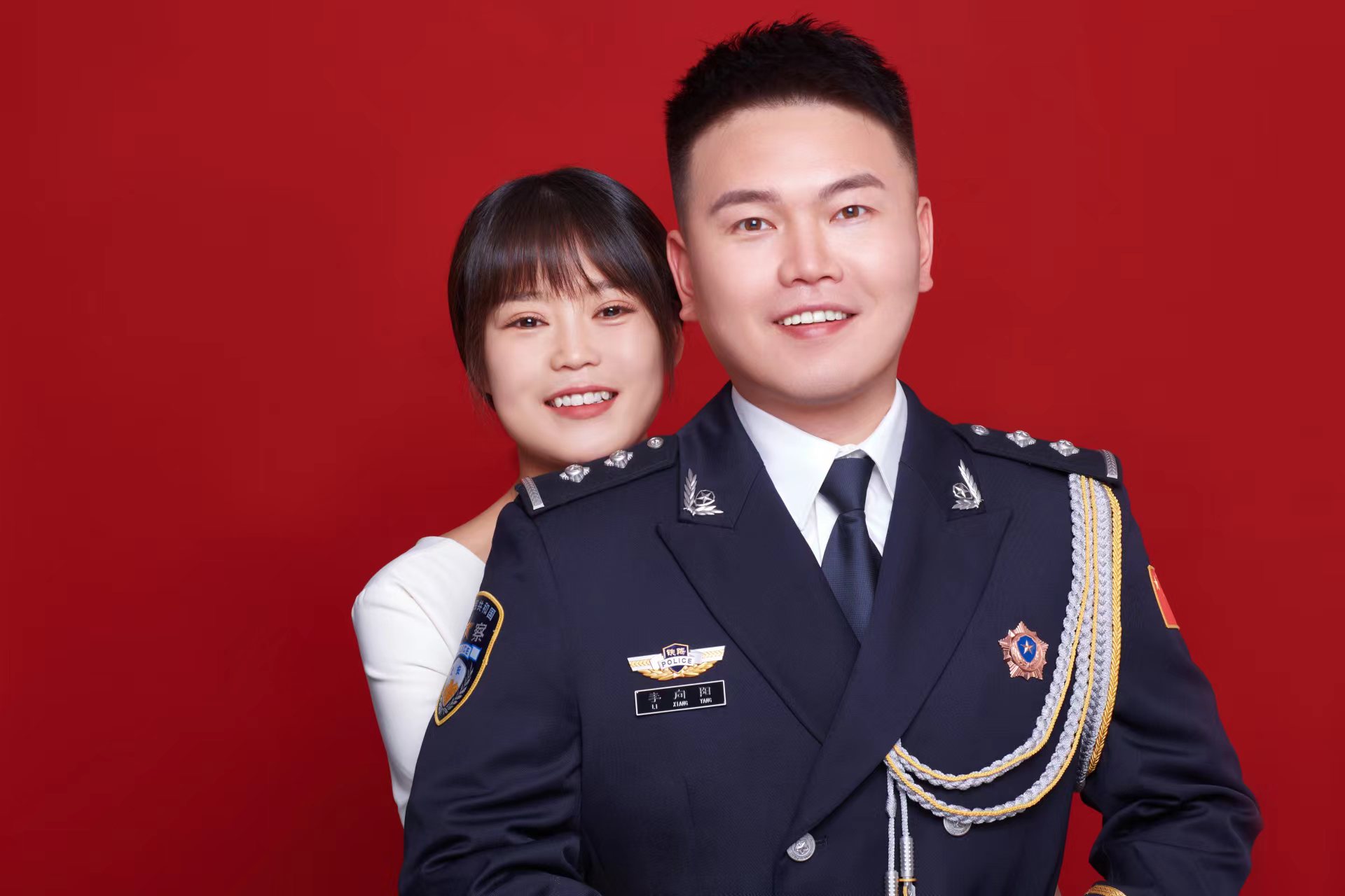 【喜迎二十大 忠诚保平安】新婚铁警坚守安保最前线