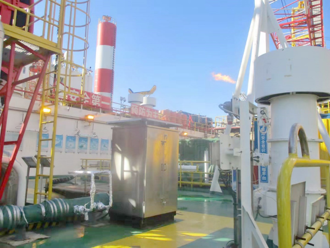 中南仪表ZHYQ-II型原油自动取样器正式在海洋石油162海上平台使用