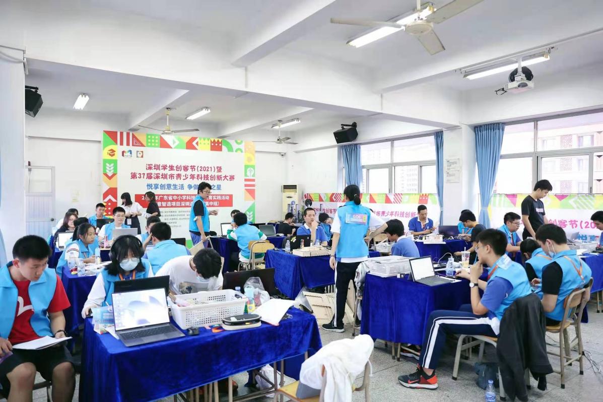 2021深圳学生创客节教师创客马拉松竞赛召开__Snapmaker_助力创客教育高质量发展
