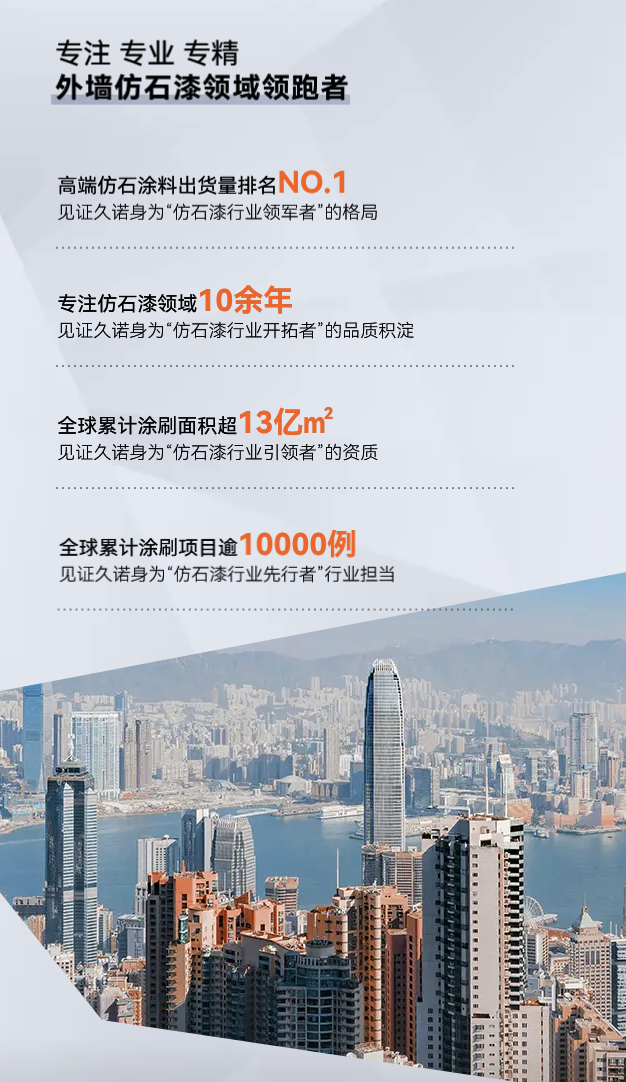 斩获行业多项殊荣，久诺以实力定义仿石漆赛道新高度！